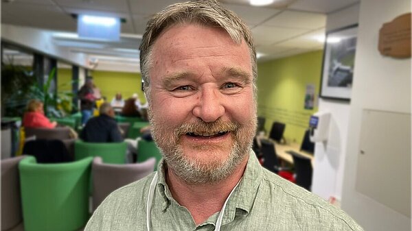 John Shepherd John at election night
