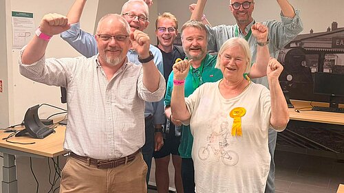 The Winning team